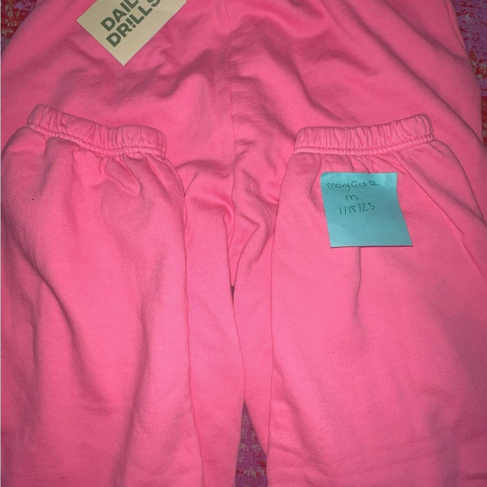 Daily Drills Kids Pink Bottoms